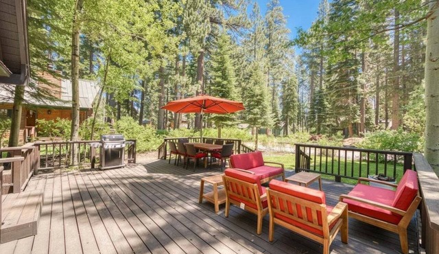 Walk to the Lake! West Shore Luxury Cabin, Dog Friendly, Sauna & HOA Beach