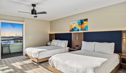 Deluxe Room, 2 Queen Beds, Ocean View