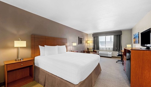 Standard Room, 1 King Bed, Non Smoking, Refrigerator & Microwave