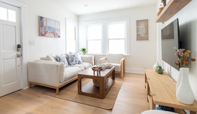 NEW! Boutique Coastal home Steps from the Beach